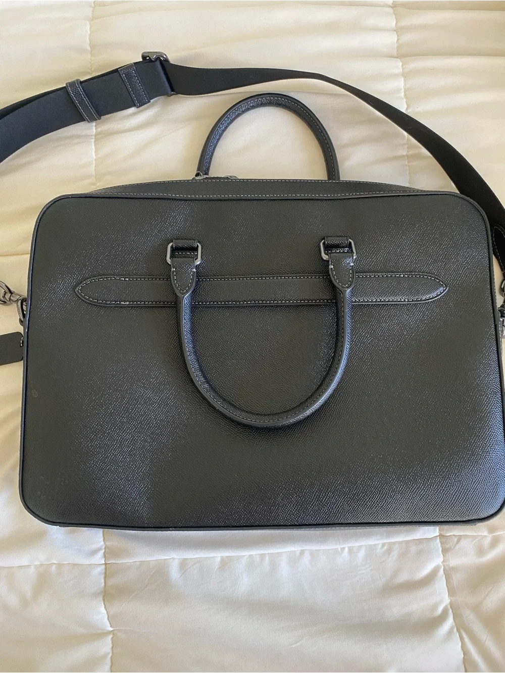 Black Coach Laptop Bag